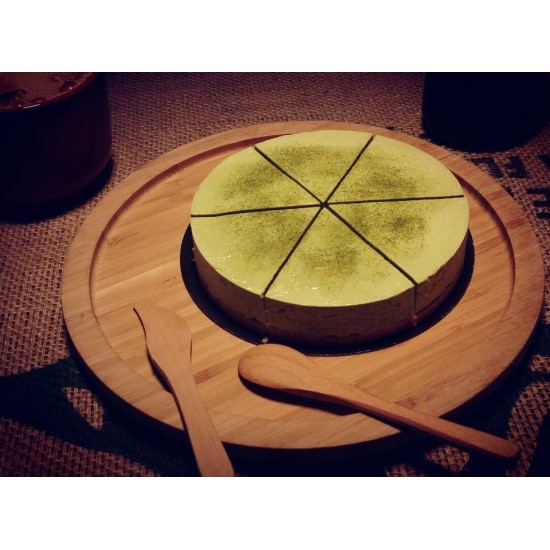 法式抹茶生起士派